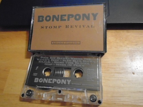 SELTENE PROMO Bonepony KASSETTENBAND Stomp Revival 1995 Rock Baltimore Maryland!