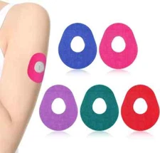 20 Pack Dexcom G7 Adhesive Patches, Multicolor Waterproof Overpatch For Dexcom