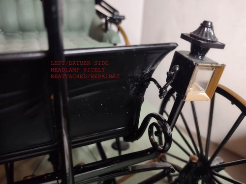 Carro sin caballos vintage Franklin Mint 1883 Duryea escala 1:8, coche de motor {LEER} - Imagen 17 de 18