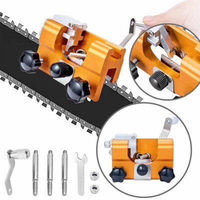 Easy & Portable Chainsaw Sharpener Jigs Sharpening Tool Chain Saws ...