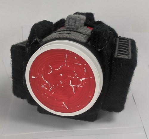 Custom Transformers Decepticon Jet Seeker Starscream Yarn Head Container - Picture 2 of 4