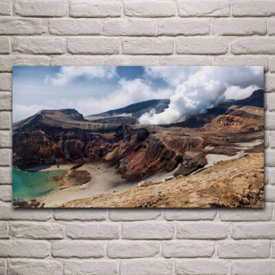 leinwand bilder kamtschatka russland gebirge vulkan 50x75 cm  