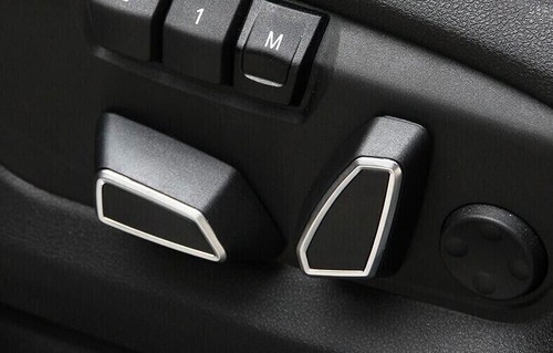 Fit For BMW F20 F21 F22 F23 Matte Black Electric Seat Adjustment Cover Trim 4PCS - Picture 5 of 6