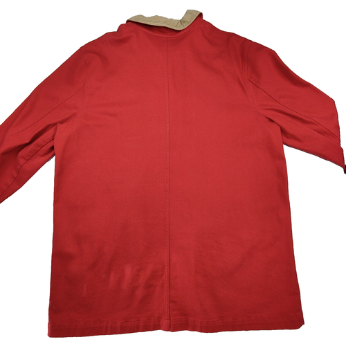 Charter Club Coat Jacket Women's XL Red - Long Trenchcoat Winter Warm Pockets - Foto 8 di 8