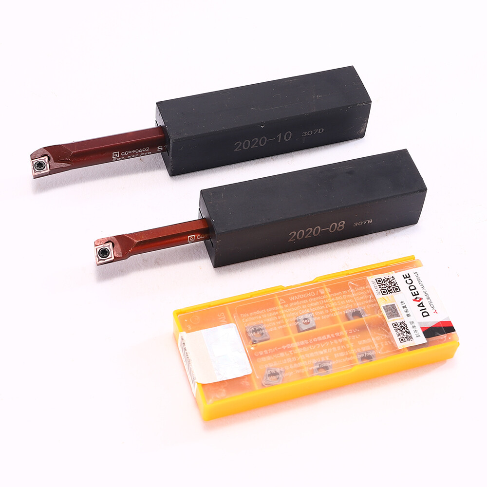 Lathe Boring Bar Set Small Boring Bar Turning Tools Carbide Inserts CCMT6040204 eBay