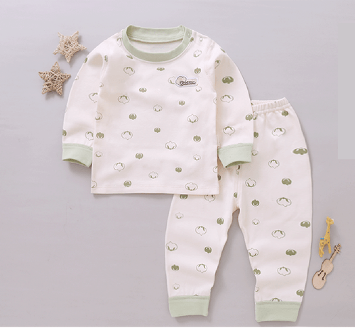 Newborn Infant Baby Cothes Kids Girls Boys Cotton OutfitsPajamas T shirt+Pants - Picture 6 of 15