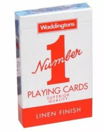 Waddingtons No.1 Classic Playing Cards Decks of Red & Blue Poker Game Fun & Play - Bild 18 von 28