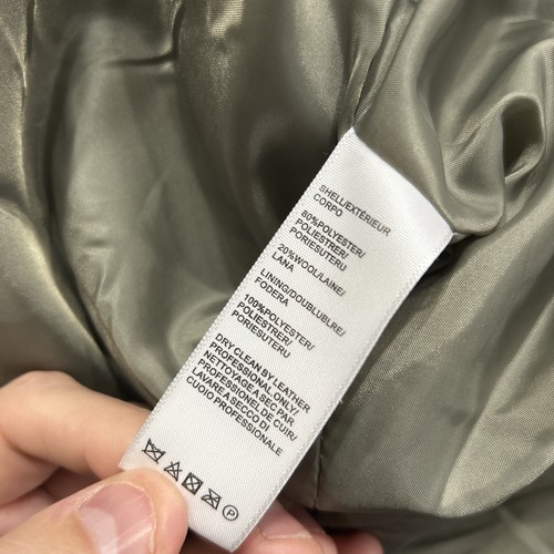 Rebecca Minkoff Women’s Wool Blend Coat Medium Gray Double Breasted MSRP $368 - Picture 8 of 8