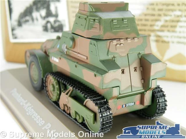 PANHARD KEGRESSE P-16 TANK MODEL 1:43 SIZE MILITARY ARMY GREEN ATLAS IXO 1940 T3 - Image 3 of 4
