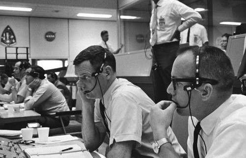 NASA Mission Control Houston Type Headset with Connector but No Headband. - Picture 1 of 6