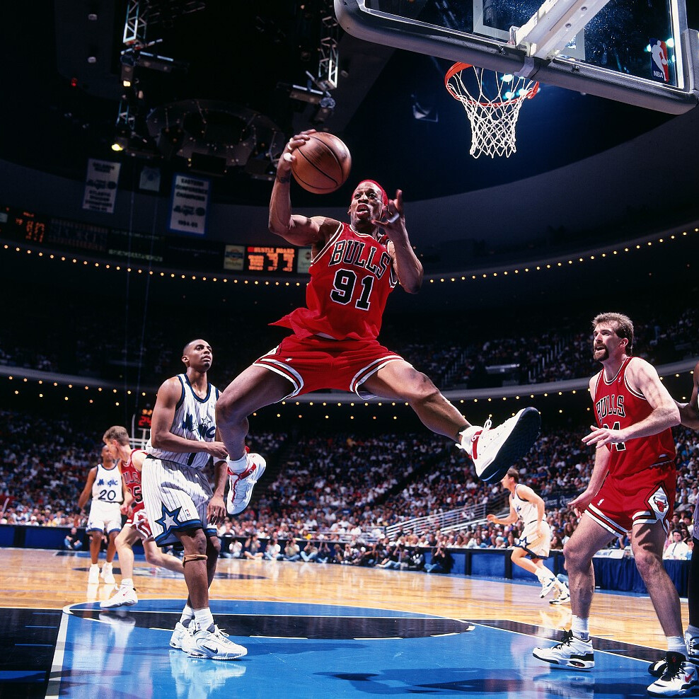 Dennis Rodman Poster Wall Art Home Decor Photo Prints 16x16, 20x20, 24x24