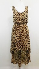 Forever 21 Women Dress, Size L, Brown, 100% Polyester