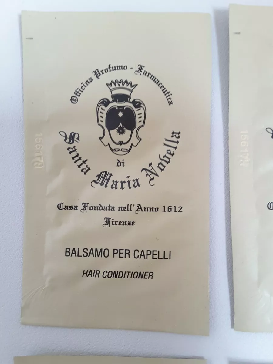 SANTA MARIA NOVELLA 4 x BALSAMO PER CAPELLI/ HAIR CONDITIONER 2 ml EACH