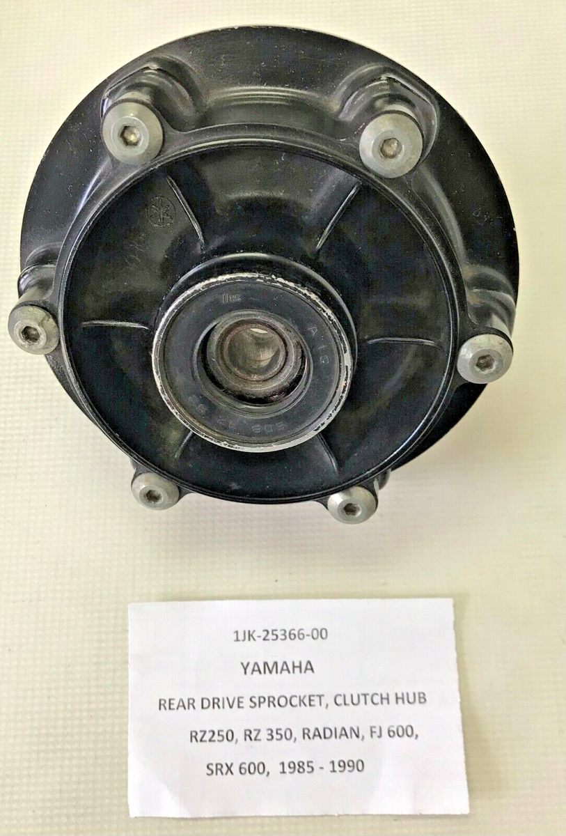 スポーツ YUCH YAMAHA REAR SPROCKET CLUTCH HUB & SPROCKET & DAMPER RZ350 84
