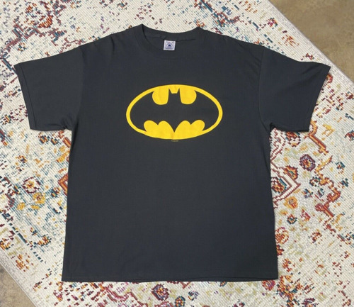 DC Comics Batman Logo Embroidery' Gildan Ultra Cotton Adult T