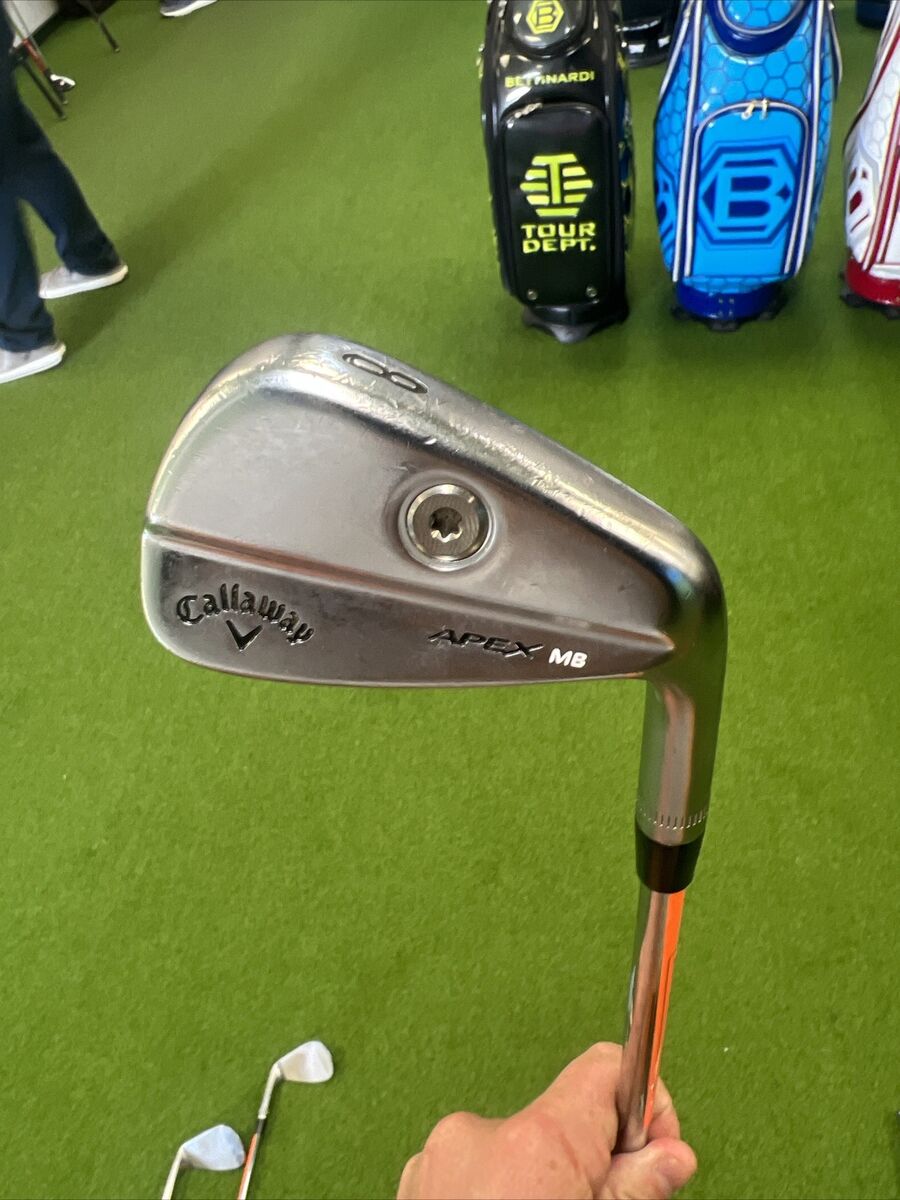 Callaway Apex MB Forged 18 8 Iron Stiff Steel Shaft Golf Pride Grip Callaway Apex MB Forged 18 8 Iron Stiff Steel Shaft Golf Pride Grip