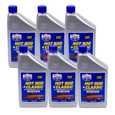Lucas 10689 Hot Rod/Classic Car High Zinc 20W50 Motor Oil ZDDP Enhanced 6 Quarts