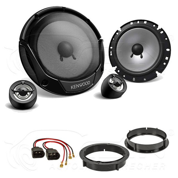 Kenwood Lautsprecher FüR VW Tiguan I / 1 2007-2015 TüR Heck 2-Wege 300W #Afch-image