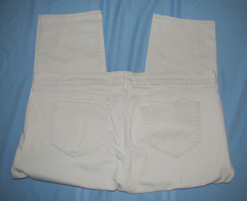Womens NYDJ Stretch Ira Relaxed Ankle Jeans. Size 22W Tan. 22 1/2" Inseam. - Picture 2 of 3