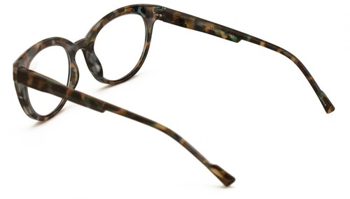 Women Round Progressive Clear Bifocal Reading glasses -No Line Zero Power on ToP - Picture 12 of 18