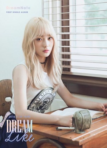 DreamNote-[Dreamlike] 1st Single Album CD+PhotoBook+Card+Ticket+Selfie Polaroid - Imagen 11 de 12