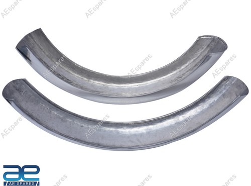 Pour Royal Enfield 500cc Café Coureur Avant Arrière Boue Alliage Aluminium S2u - Photo 4/7