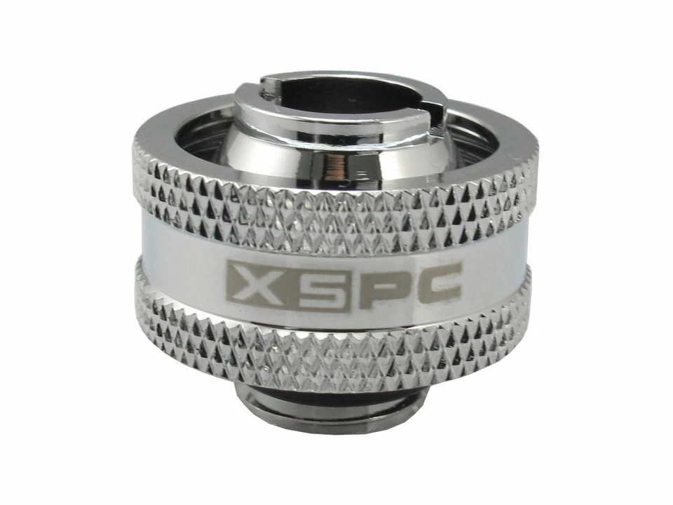 XSPC G1/4 to 1/2 ID 3/4 OD Compression Fitting V2 - Chrome (8 Pack) - Image 3 of 4