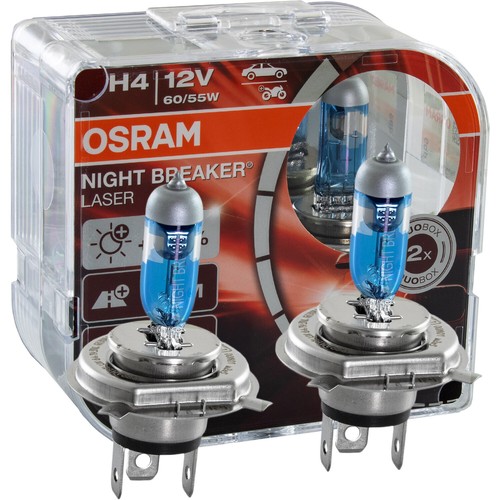 OSRAM NIGHT BREAKER LASER Next Generation H1 H3 H4 H7 H8 H11 HB3 HB4 +150% - Bild 22 von 65