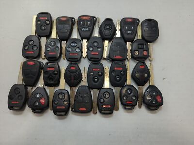 Lot of 25 Aftermarket Keyless Entry Remote Fob MIXED FCC IDS MIXED PART Y7RXG
