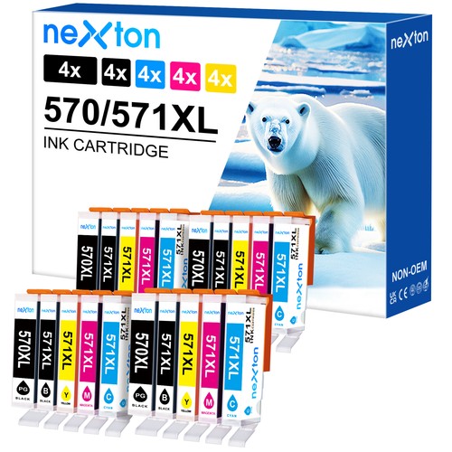 20x Patronen für Canon PIXMA MG5750 MG5751 MG5752 MG5753 MG6800 MG6850 MG6851 - Bild 2 von 6