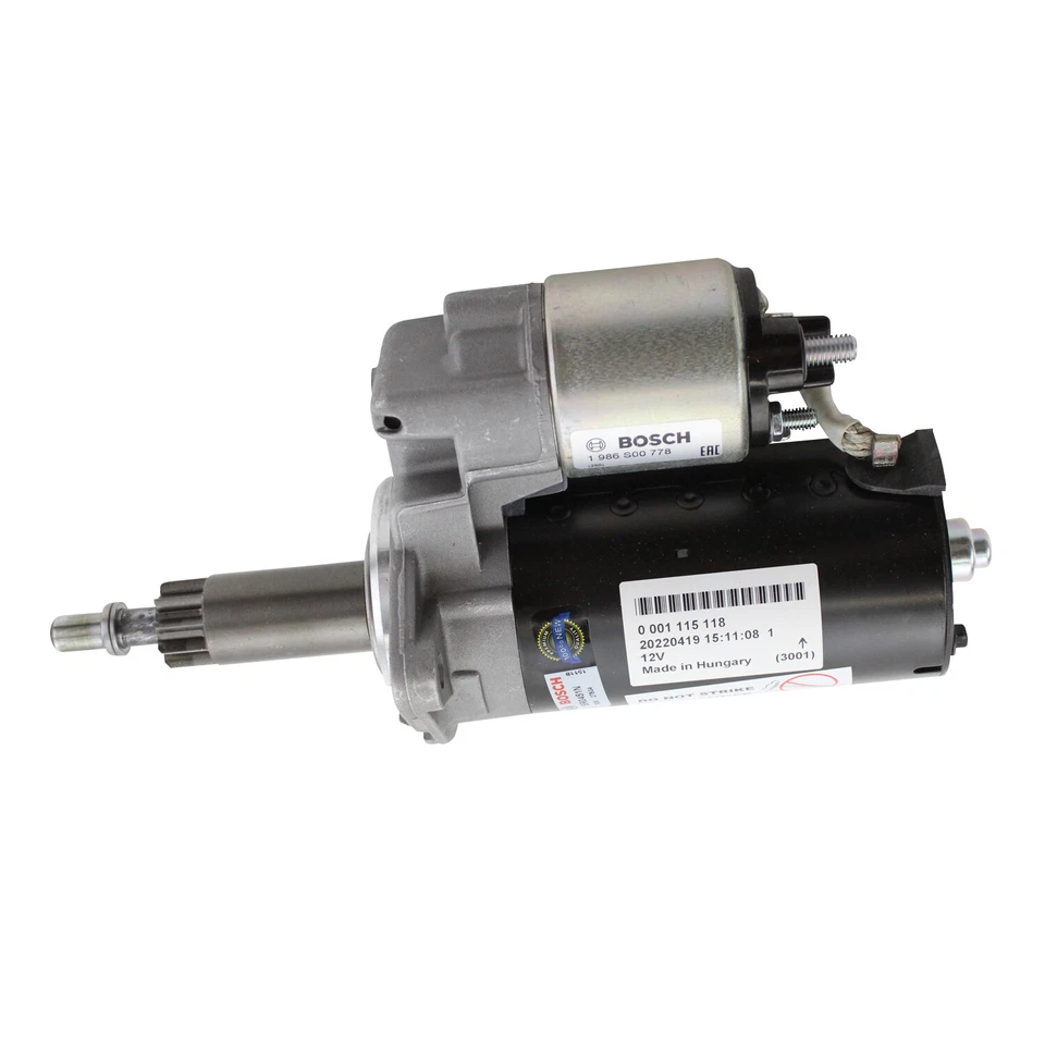 适用于保时捷 911 Carrera GT2 GT3 涡轮起动器电机博世原始设备制造商 99660410702 — 第 3/4 张图片