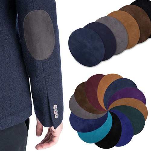 Oval Ellenbogen-Patches für Pullover 12 Farben Ellenbogen-Patch-Pullover Stoff - Bild 5 von 12