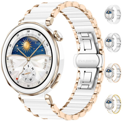 Keramik Armband für Huawei Watch GT 5 Pro GT5 4 41/42mm Ersatz Uhrenarmband Band