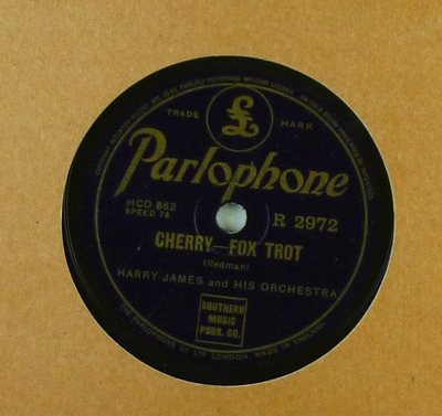 10'' Schelllack - Harry James And His Orchestra - Cherry / Easter Parade - A32