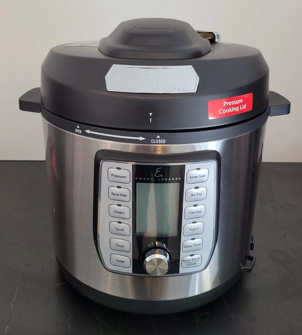 Emeril Lagasse Pressure Cooker Plus 8 Quart 