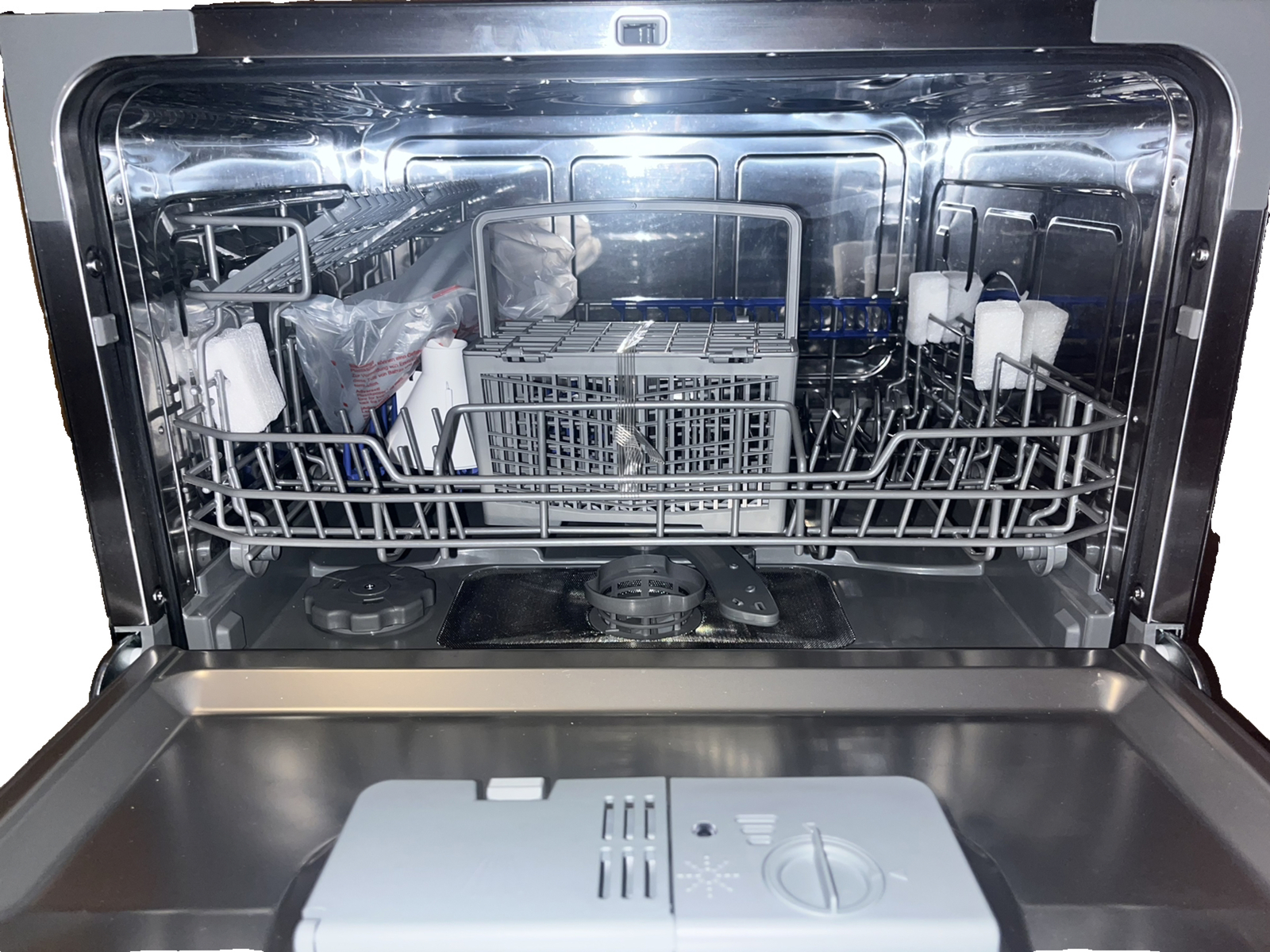 Cookology CTTD6BK Mini Counter Top Dishwasher Black 5057362086390 eBay
