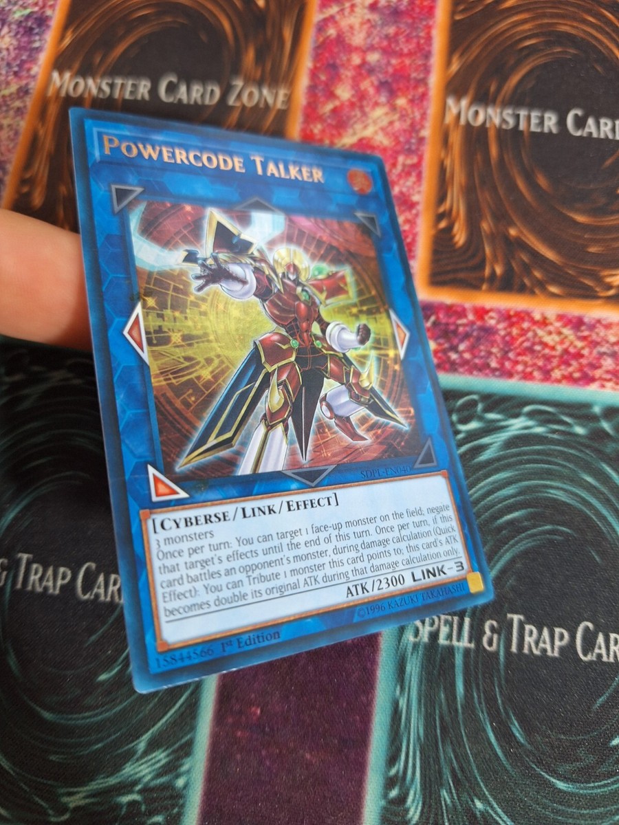 Yu-Gi-Oh! Powercode Talker SDPL-EN040 Ultra Rare 1st Edition Near