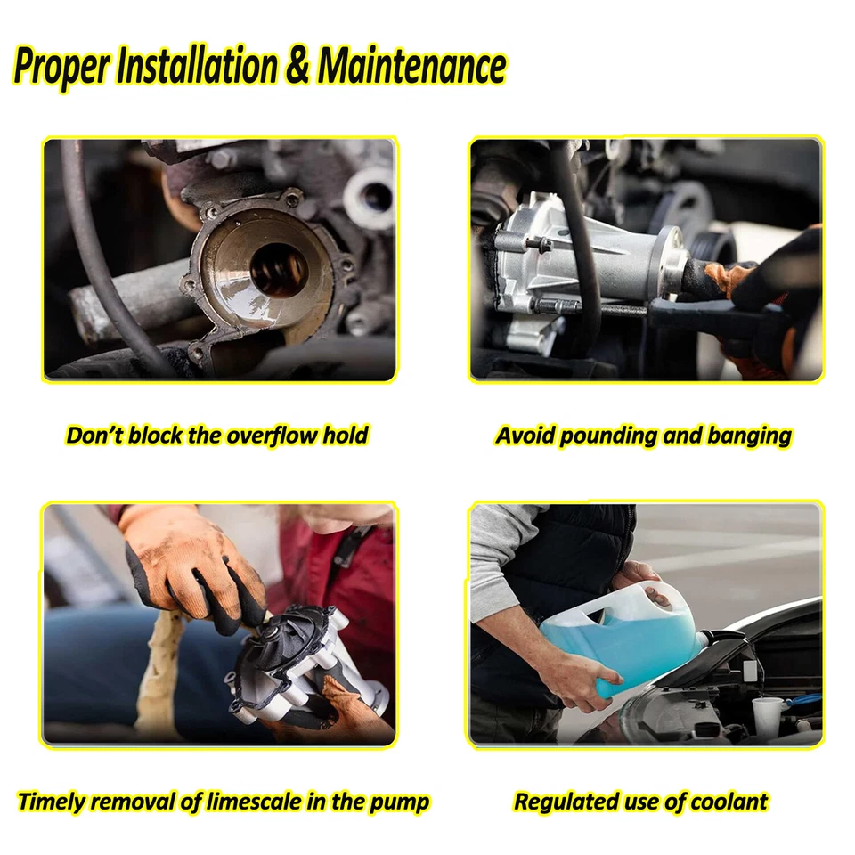 Bomba de agua con junta para Chevrolet C3500HD GMC 1988-2000 serie C/K Suburban 7,4 L Foto 4 de 4