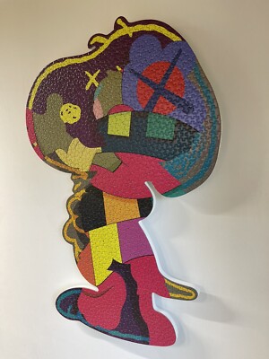 kaws パズル Kaws Puzzle Custom Wood Frame - Isolation Tower | eBay