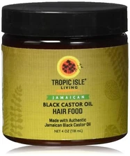Tropic Isle Living Jamaican Black Castor Oil Hair Food 4oz