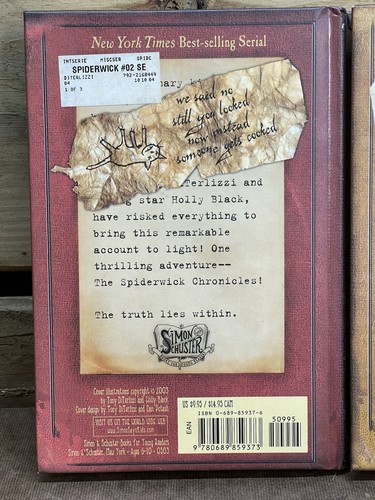 The Spiderwick Chronicles The Seeing Stone, Lucinda’s Secret, Wrath of Mulgarath - Picture 5 of 13