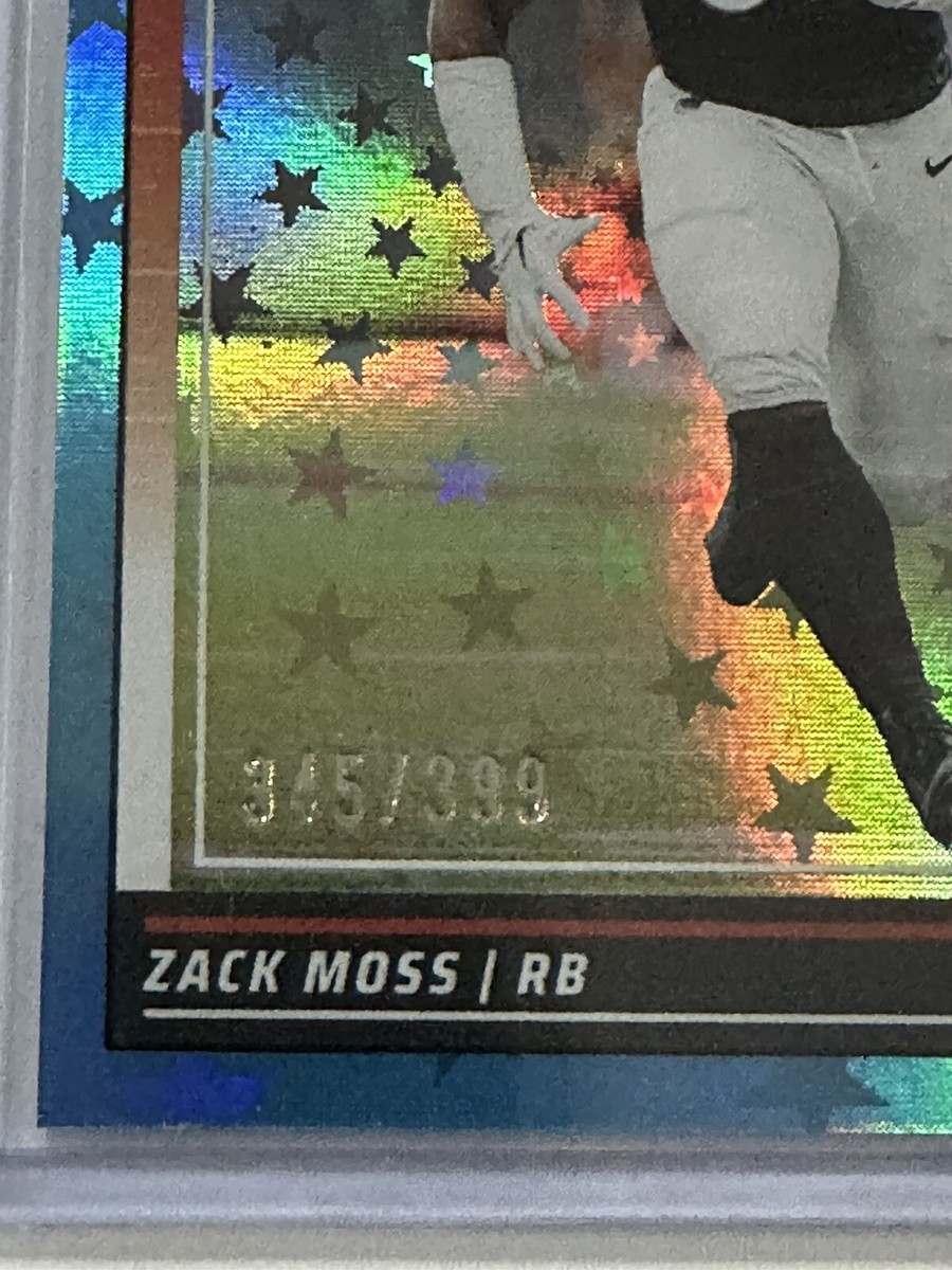 NFL  ZACK MOSS選手の直筆サイン入りジャージ（カード付き） NFL ZACK MOSS選手の直筆サイン入りジャージ（カード付き） NFL