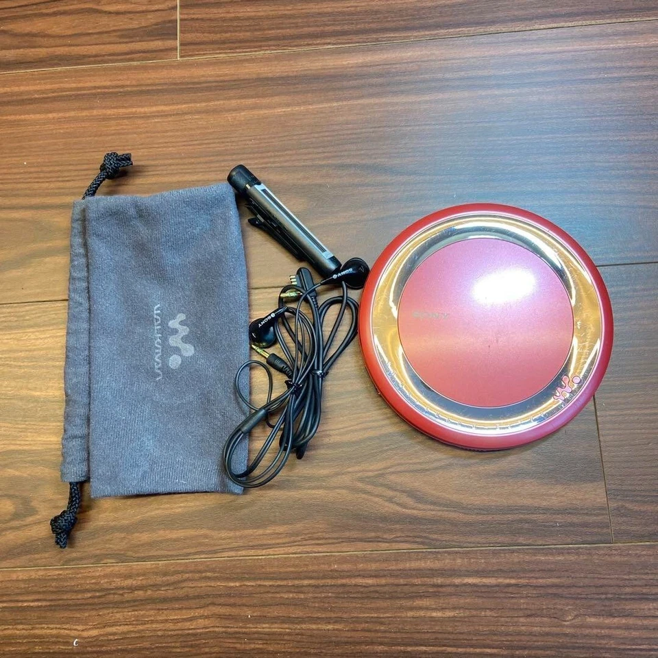 Sony CD Walkman D-EJ700 Rosa 2805 De Japón Foto 2 de 4