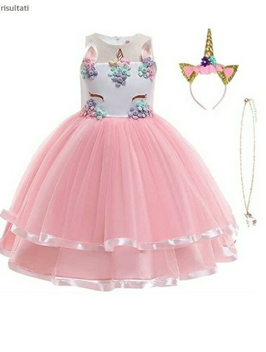 Vestito costume carnevale principessa Unicorno | eBay