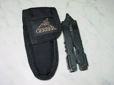 Gerber MP600 Black Oxide Multi-Tool Needle Nose Pliers Cutters with Case 