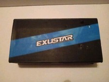 Pedales de carretera sin clip Exustar PR15 husillo de acero cromado cuerpo de aluminio negro🔴