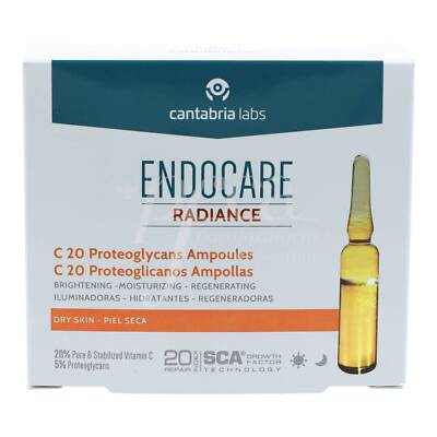 Endocare Radiance C 20 Protegolycans Ampoules 2ml x 30 #ibea