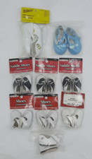 Fibre Craft & Other Mixed Lot of 9 Pairs of Doll Shoes