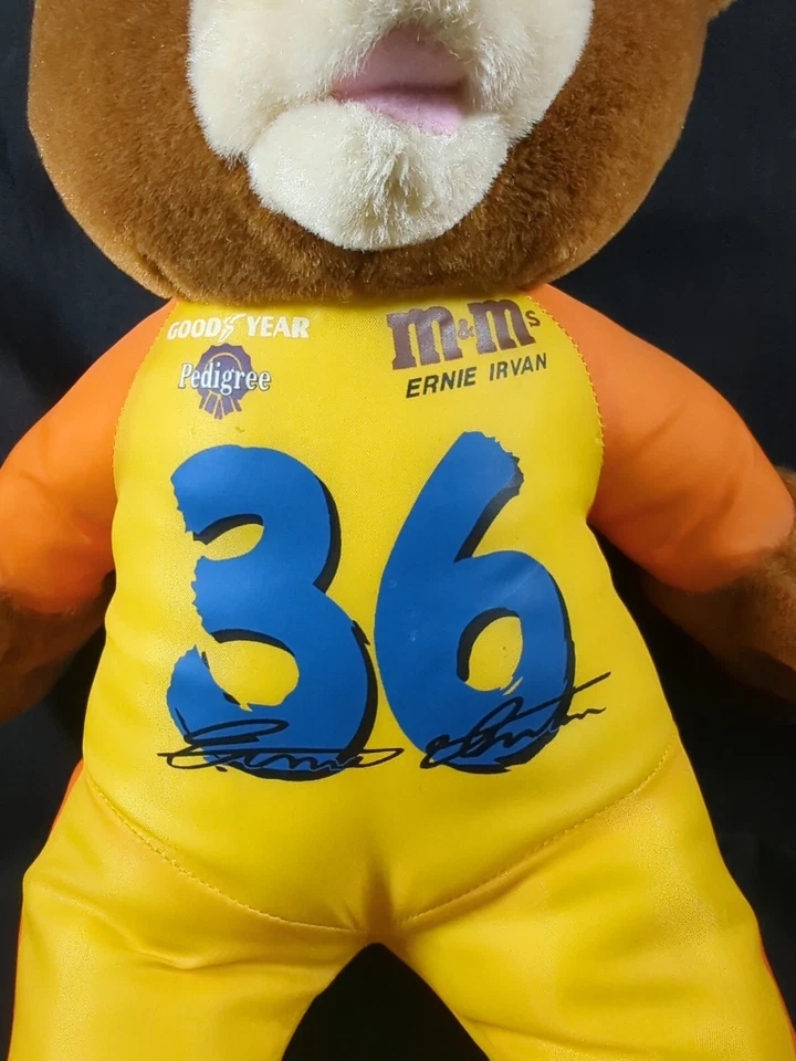 Oddzon Motorsports 1998 #36 Ernie Irvan M&M's 8,5" coche y 13" oso de peluche lote raro Foto 3 de 4