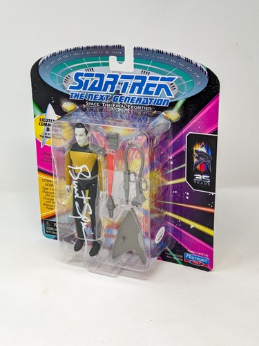Brent Spiner Star Trek Data Playmates Action Figure Signed JSA Certified Auto - 第 1/7 張圖片